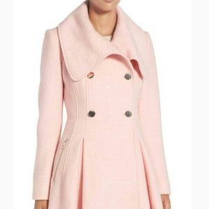 Guess pink peacoat